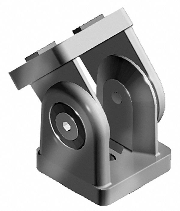 Pivot Joint Zinc Silver 60 mm 40 mm