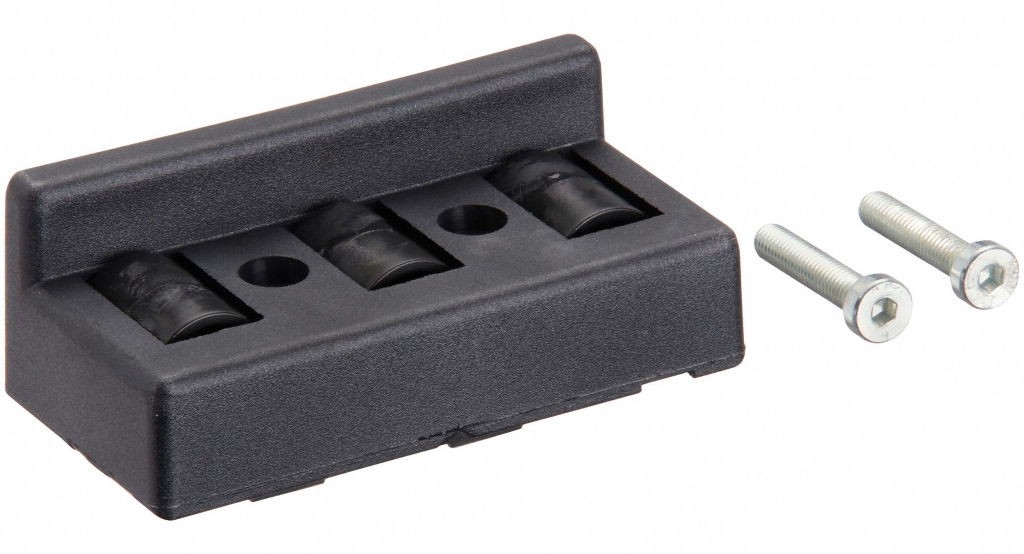 Roller Element: 30 mm x 40 mm, PA6 GF30, Black