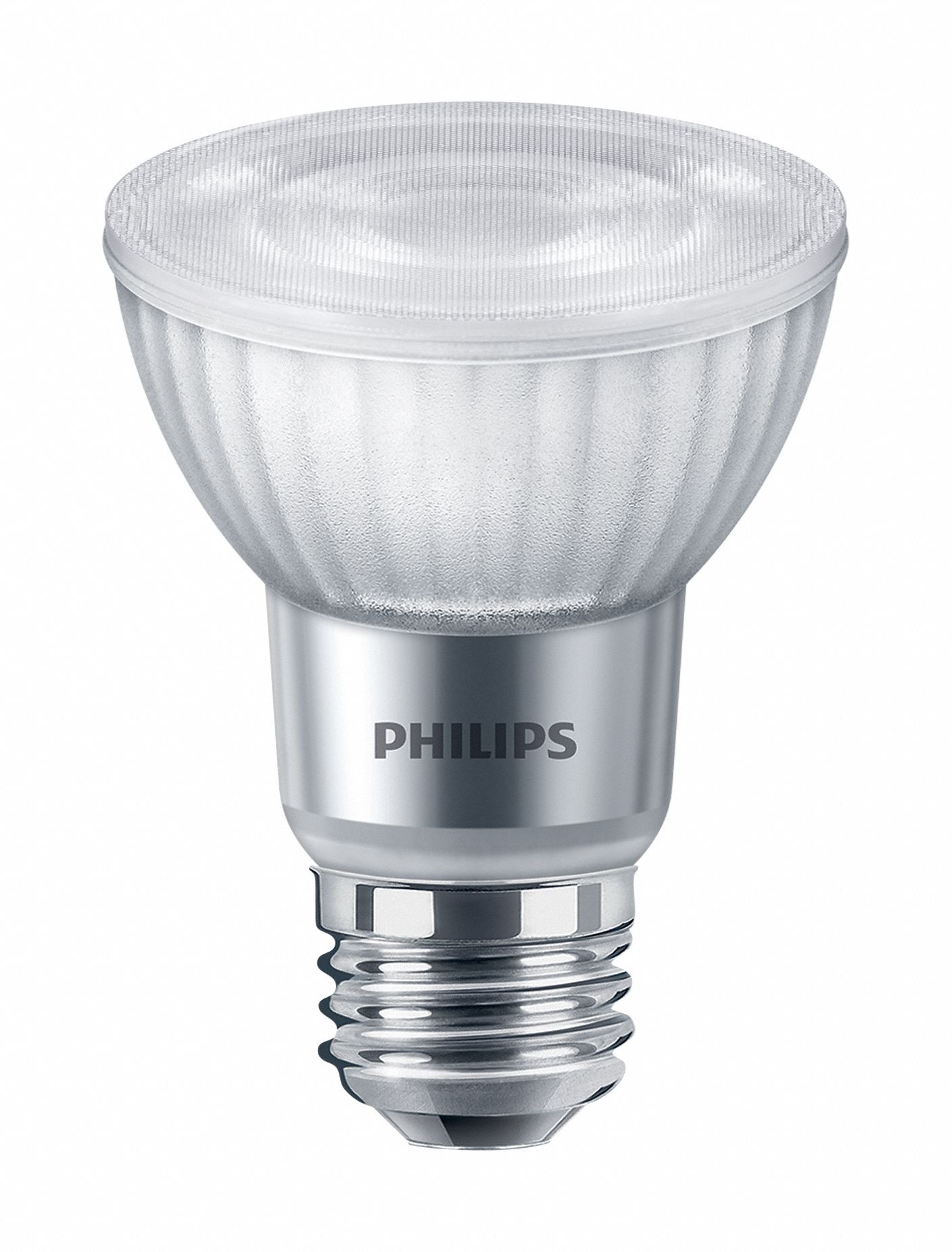 PHILIPS, PAR20, Medium Screw (E26), PAR Replacement - 784N86|5.5PAR20/LED/F25/930/GL/DIM 120V 6/1FB - Grainger