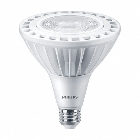 Concreet Mondstuk Geweldig PHILIPS, PAR38, Medium Screw (E26), LED PAR LAMP Replacement -  784NC1|27PAR38TrueF 830 F15 DIM 120V-277V 6/1FB - Grainger