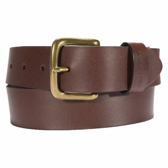 CARHARTT Carhartt Classic Buckle Belt: Classic Buckle Belt Belt _OLD, 54 in  Max Waist Size, Brown