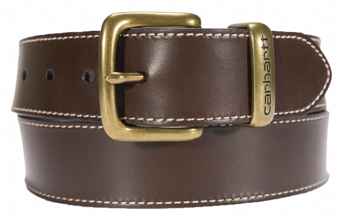 Metal Keeper Belt, Brown, 40" L, 1-1/2" W