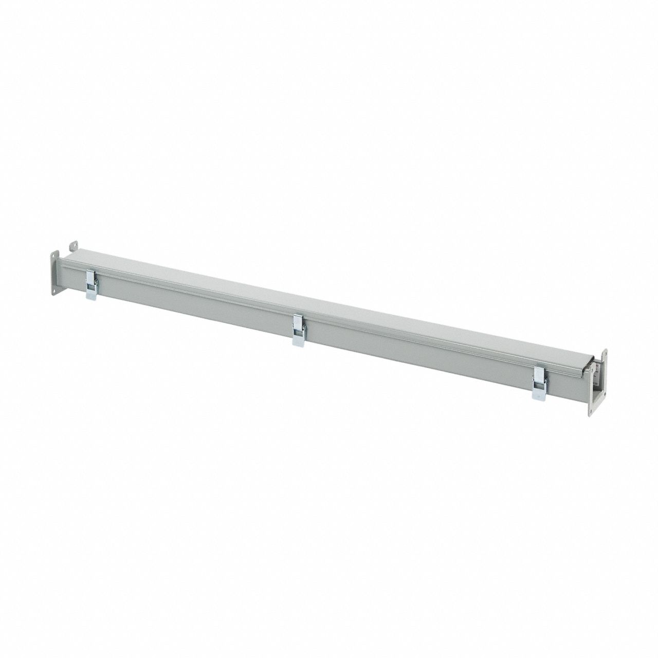 Straight Section Wireway: 8 in Wd, 8 in Ht, 48 in Lg, 14 ga Gauge, Steel