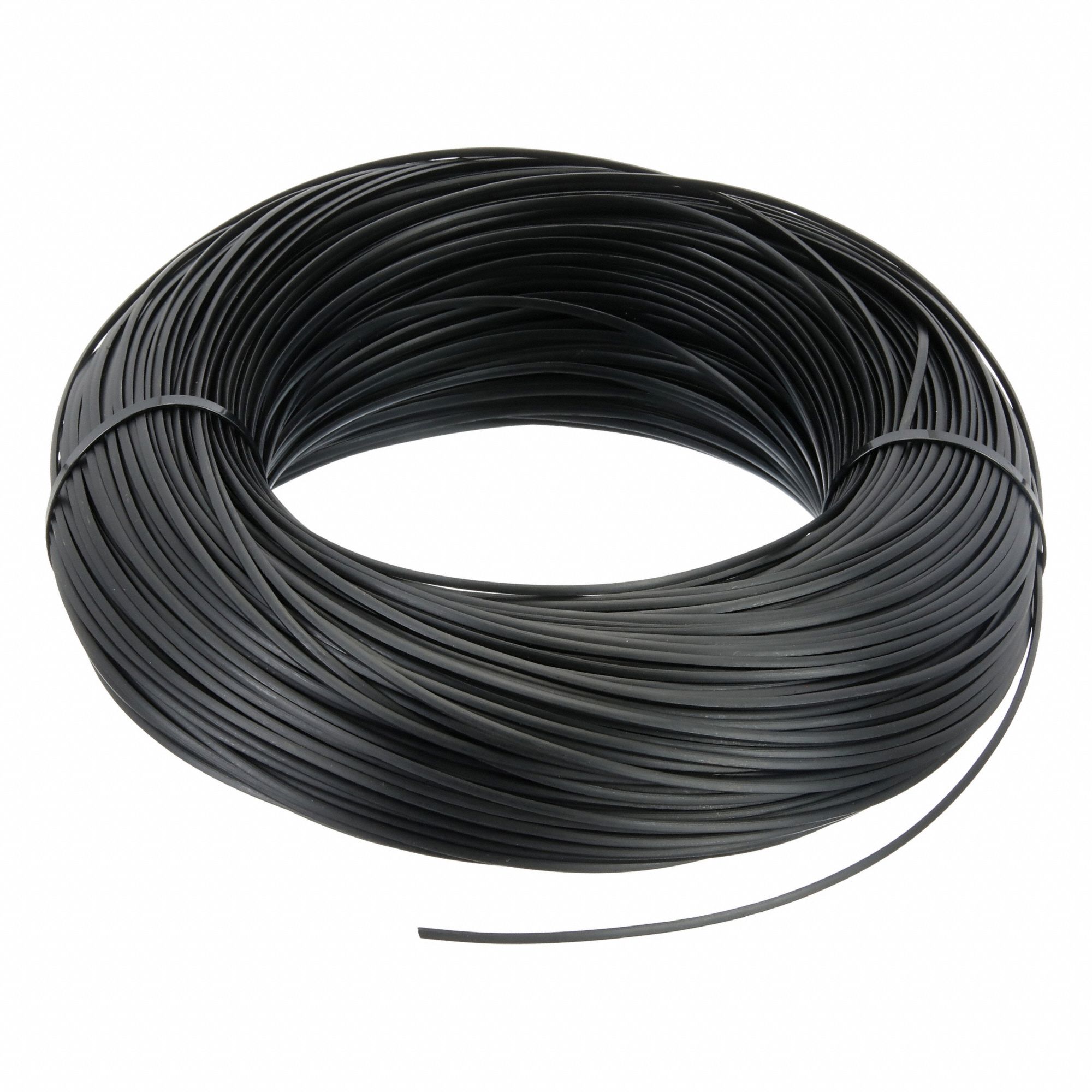 Plastic Welding Rod: UHMW Polyethylene, Triangular, 1/8 in x 725 ft, Black, 5 lb