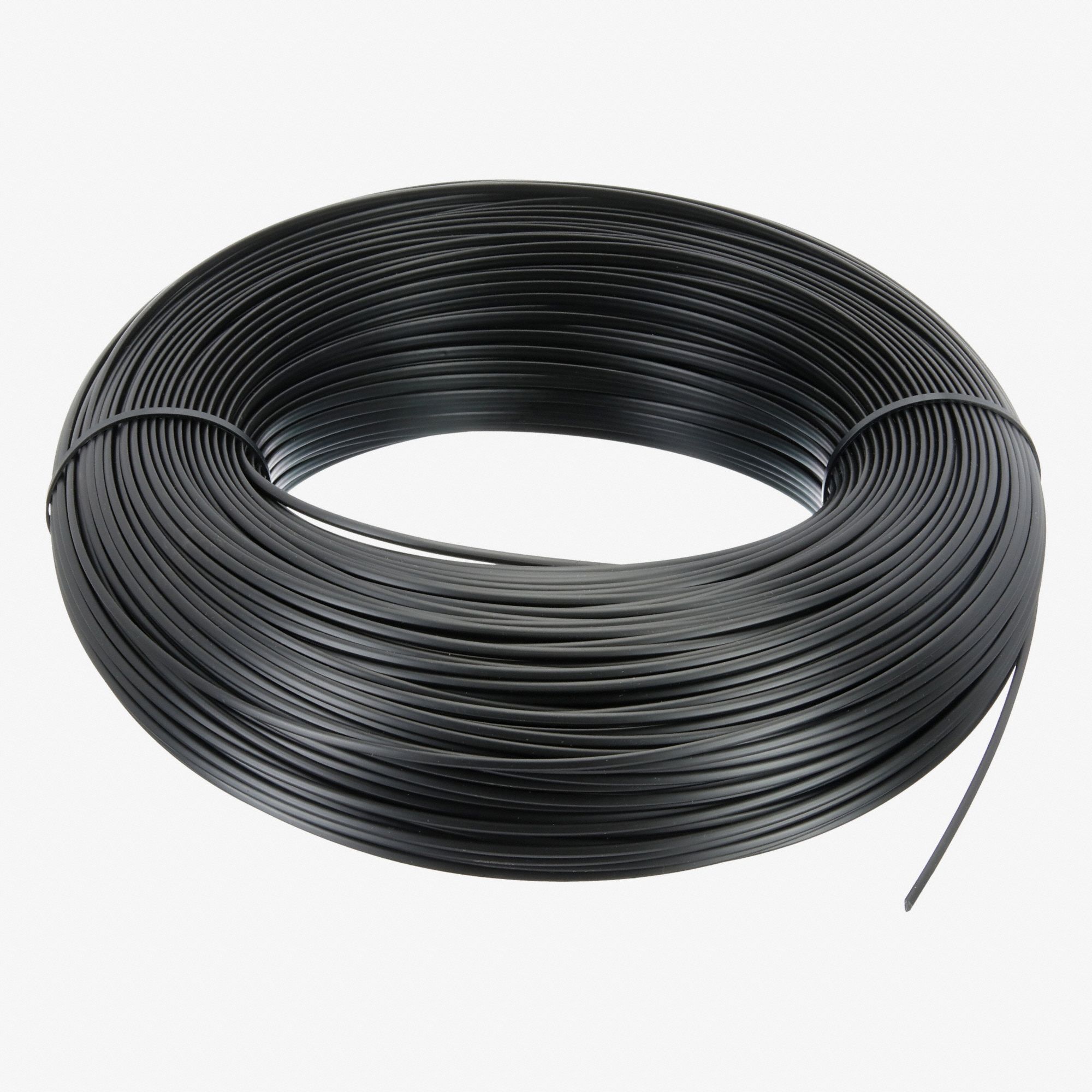 Plastic Welding Rod: Polypropylene, Triangular, 1/8 in x 760 ft, Black, 5 lb