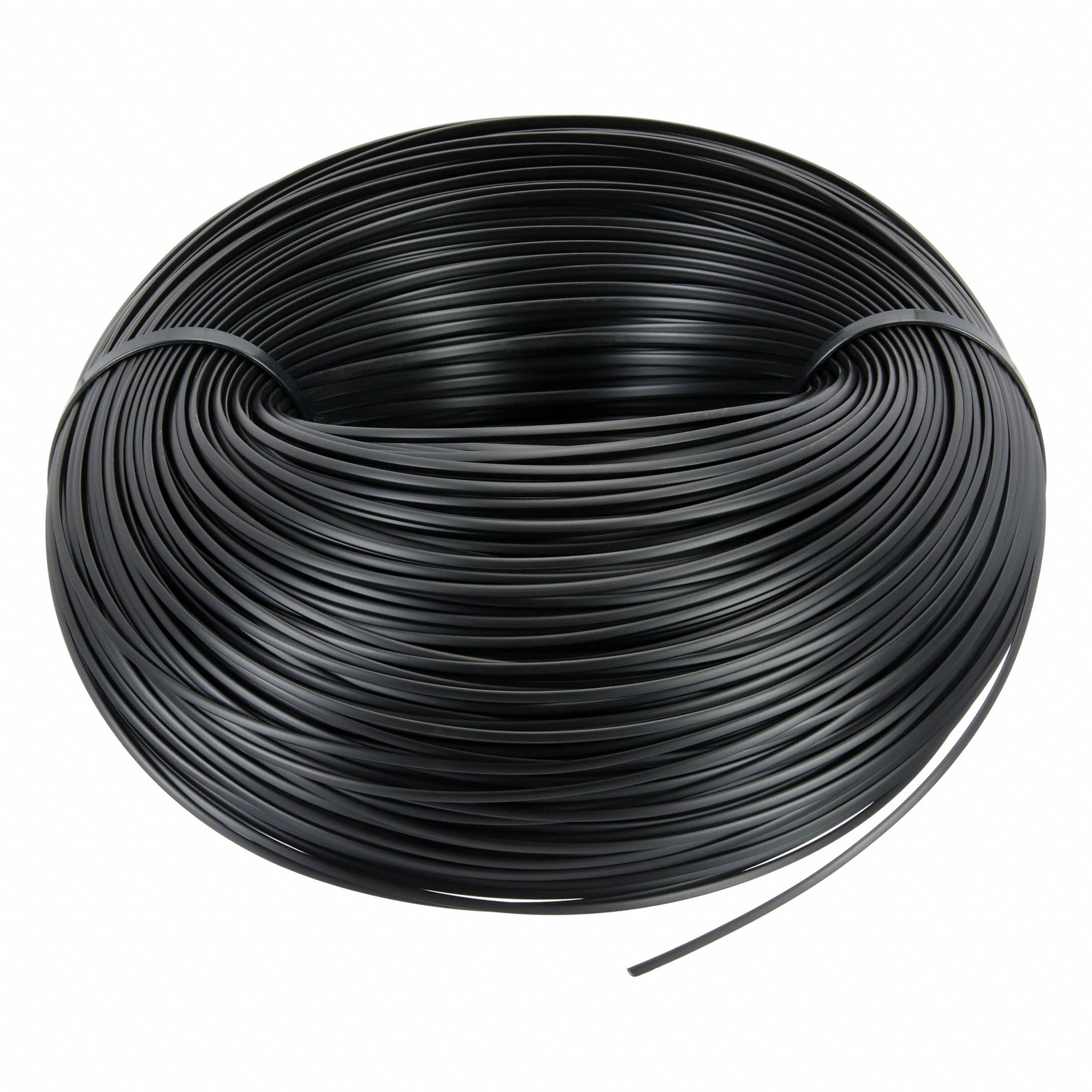 Plastic Welding Rod: Polypropylene, Triangular, 1/8 in x 1, 520 ft, Black, 10 lb