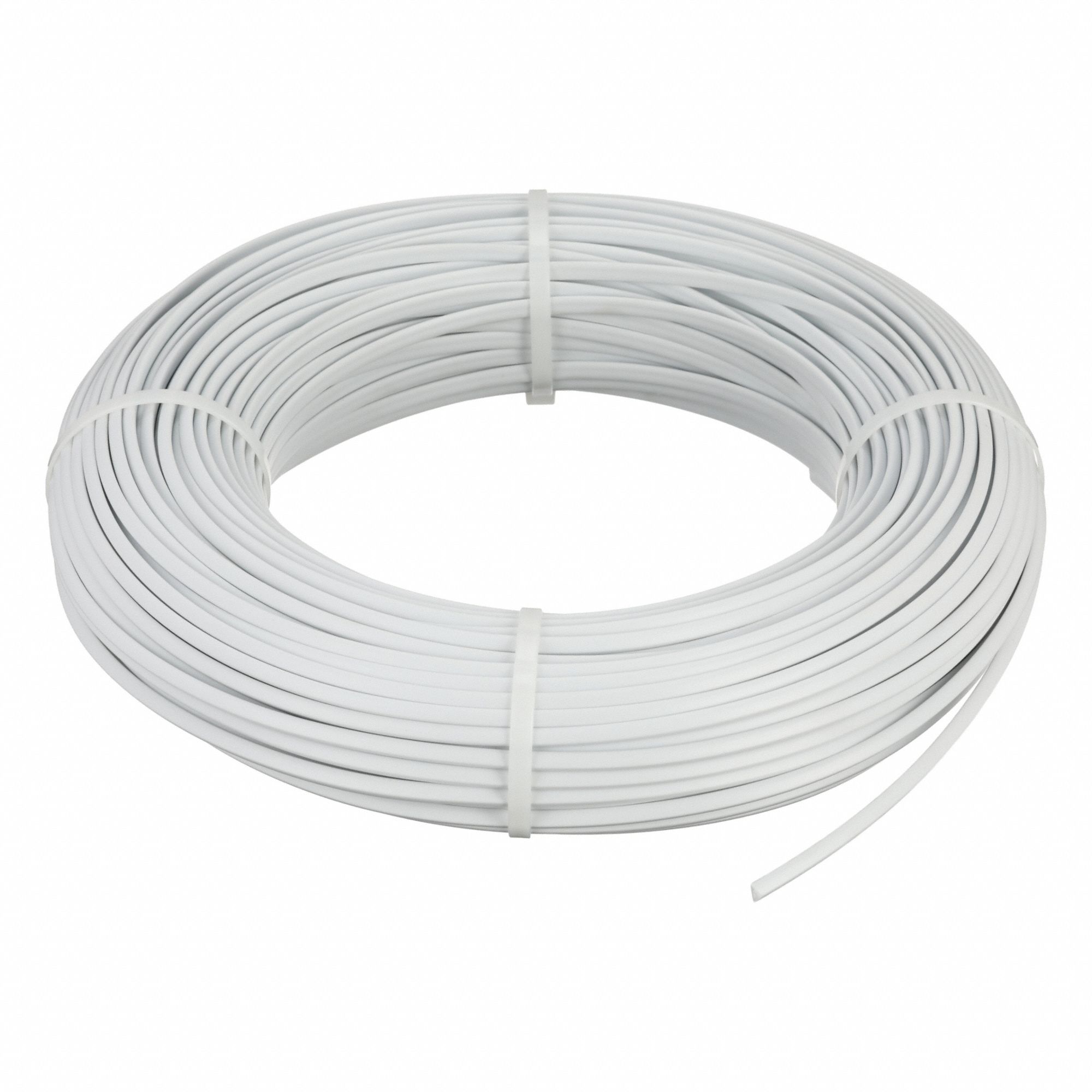 Plastic Welding Rod: Polypropylene, Triangular, 3/16 in x 360 ft, White, 5 lb