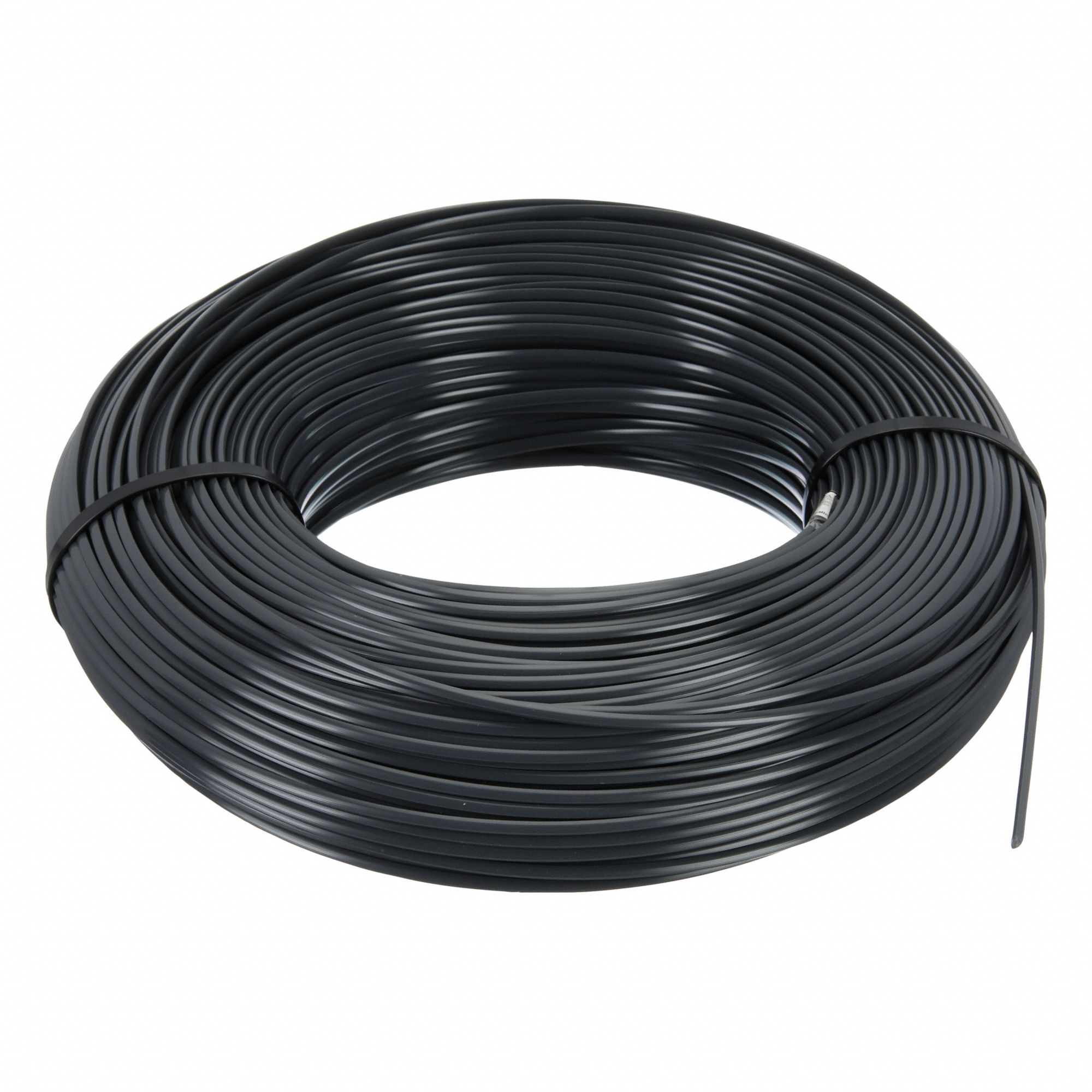 Plastic Welding Rod: PVC, Type 1, Triangular, 5/32 in x 680 ft, Gray, 10 lb