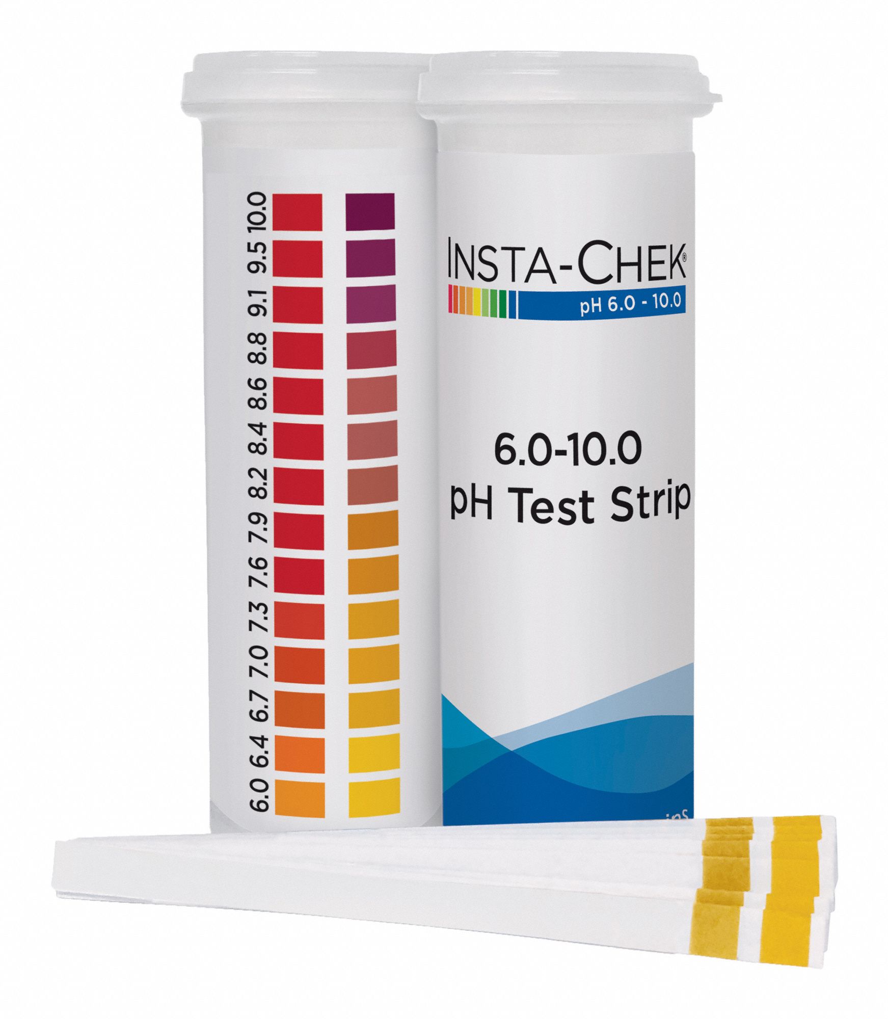 High Range pH Test Strip: pH, 6 to 10 pH
