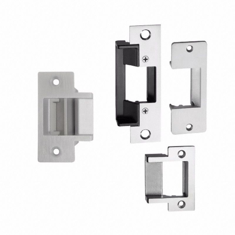 Electric Door Strike: Cylindrical, Stainless Steel