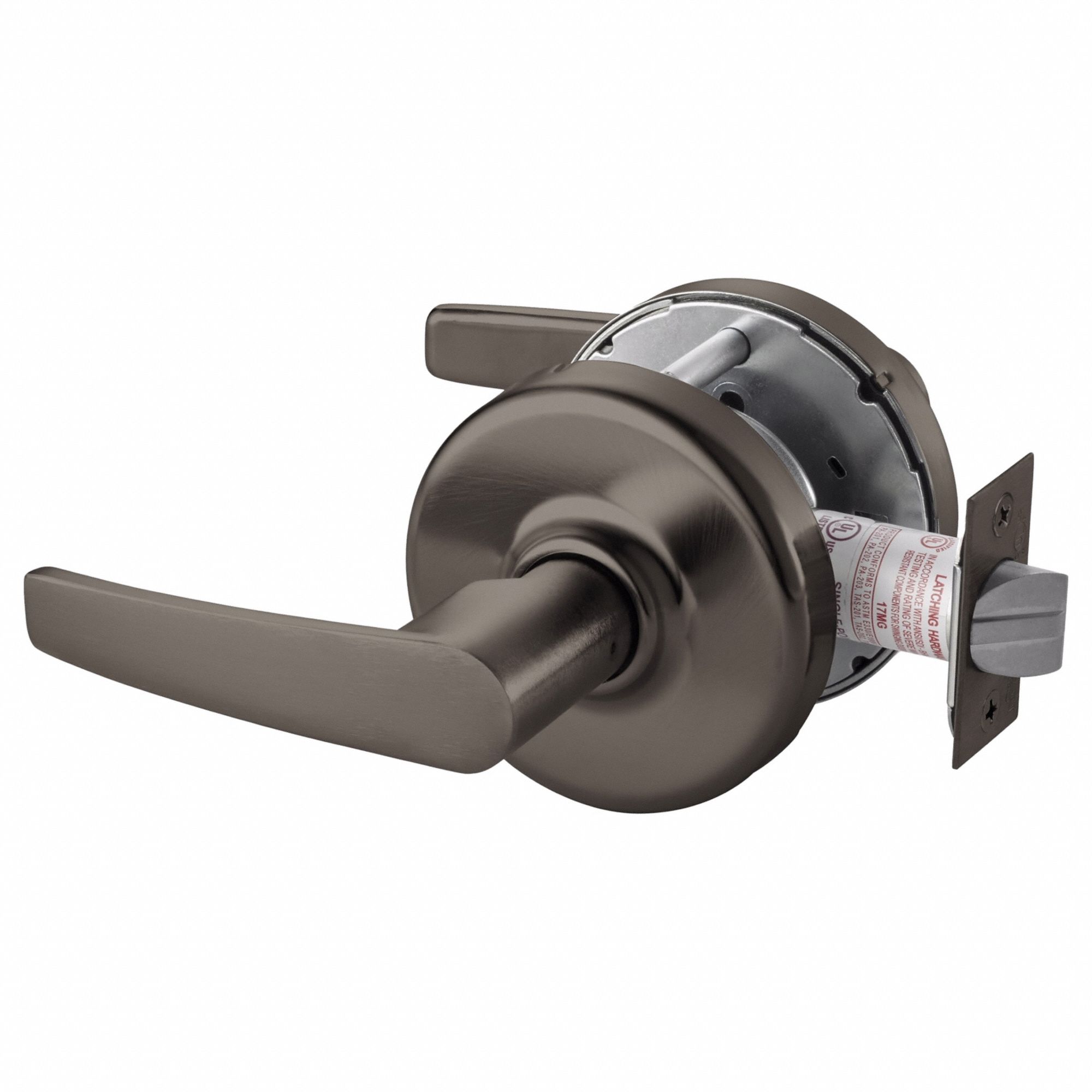 Mechanical Exit Device Trim: 48 in Max Door Wd, Stainless Steel