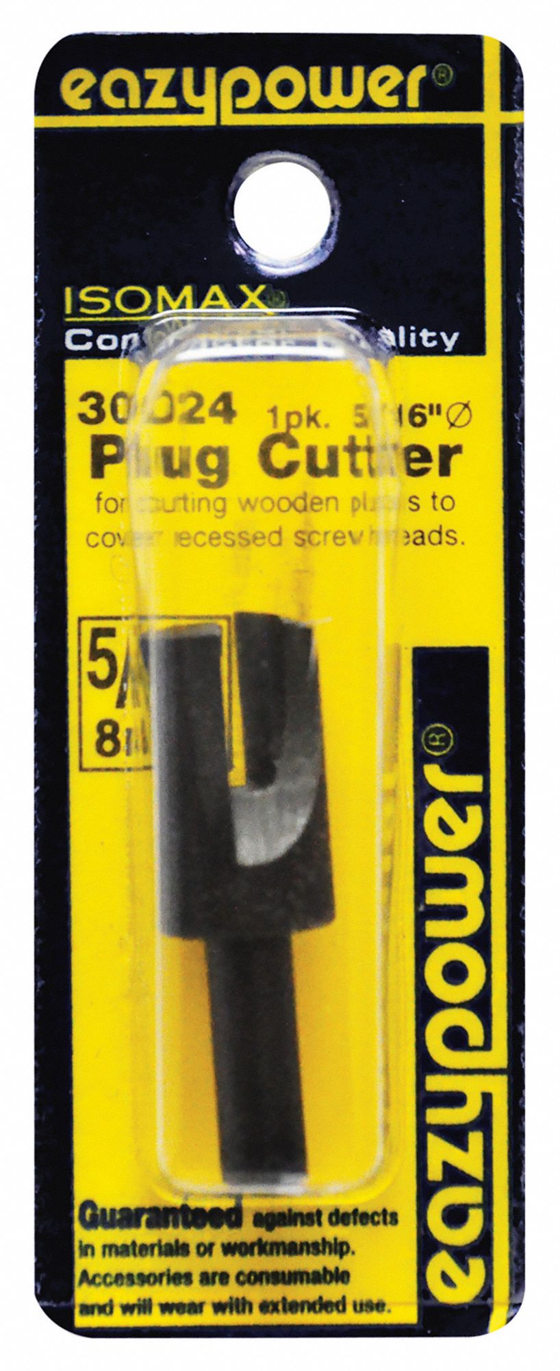Plug, 5/16" Dia.,