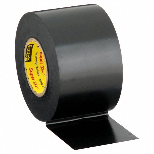 3M Vinyl Electrical Tape, Super 33+ Black 66