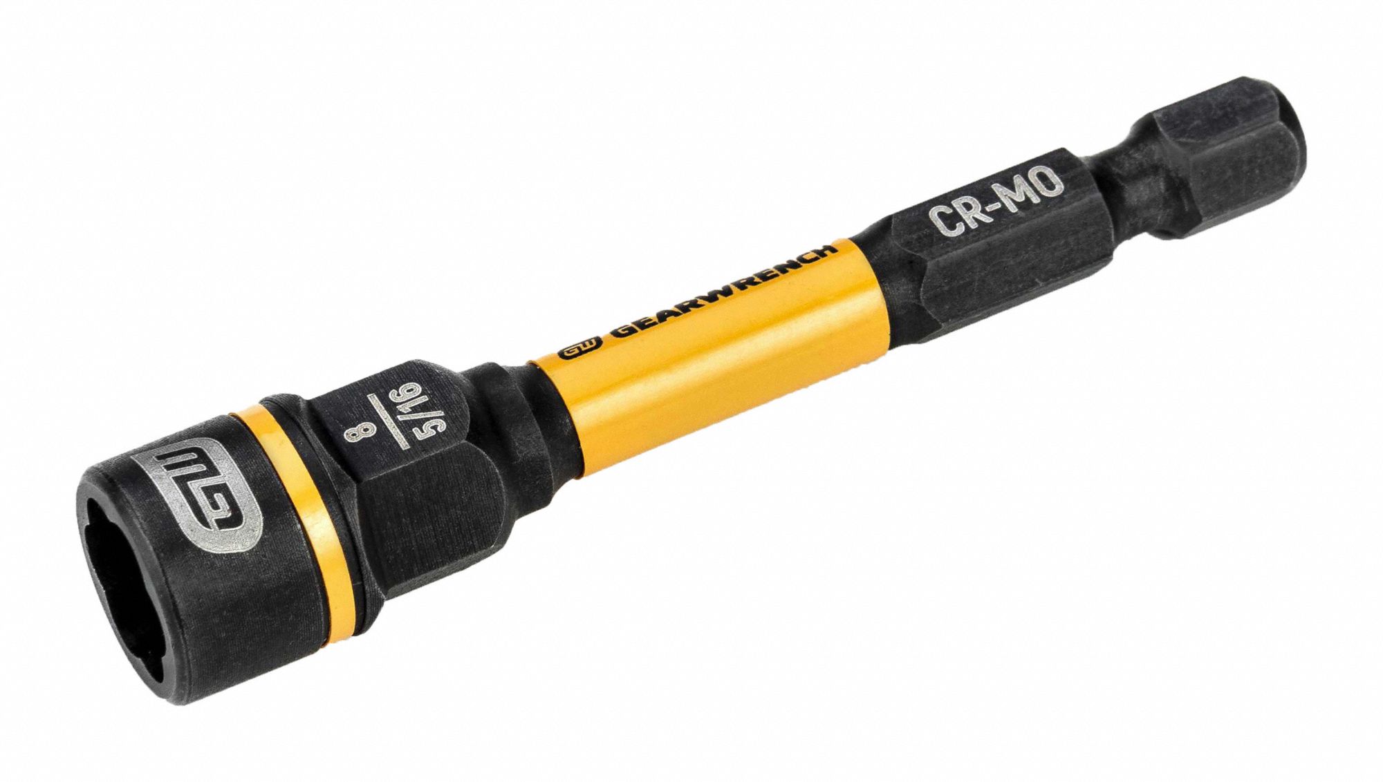 Nutsetter: Nut Driver Set, Metric, 8 mm Fastening Size, Hex, 2 9/16 in Overall Lg