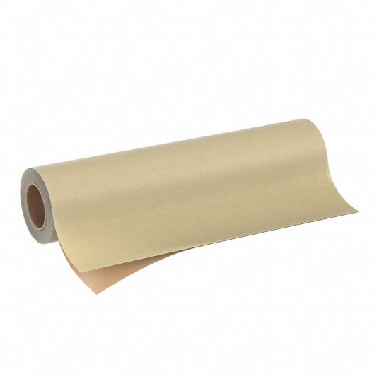 Choice Zoro BULK-RS-NAT60-109 20 ft. x 36 in. x 0.014 in. 60A Natural Rubber Roll Tan