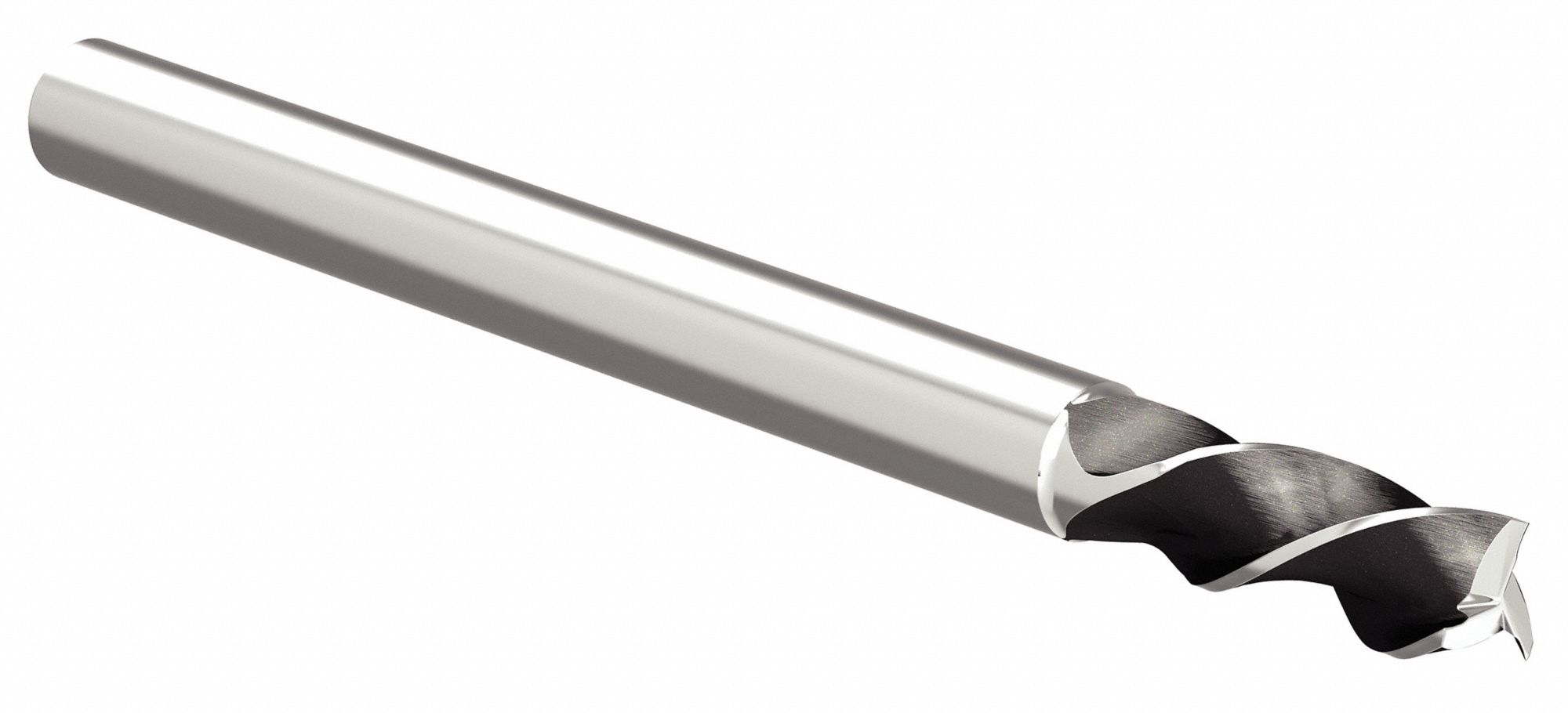 Square End Mill: Carbide, 3 Flute, 10 mm Mill Dia, 22 mm LOC, 76 mm OAL