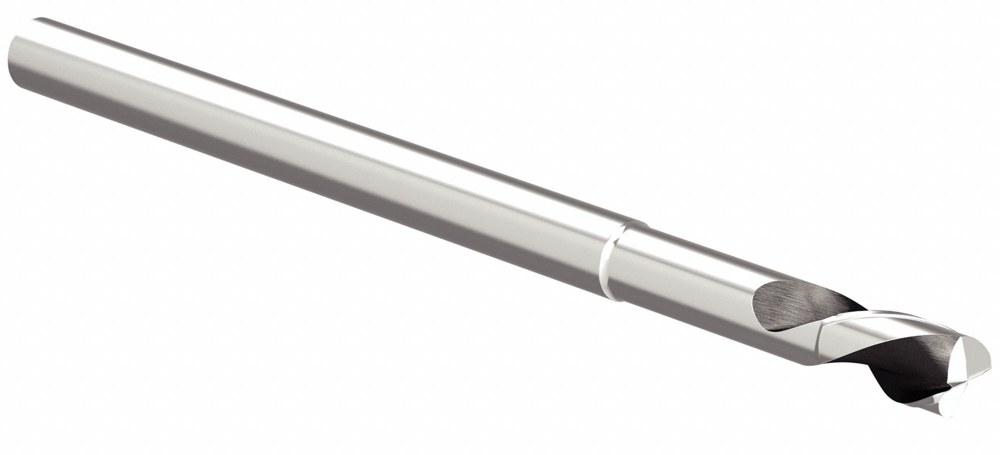 Corner Radius End Mill: Carbide, 2 Flute, 1" Mill Dia, 1-1/4" LOC, 0.03" Rad