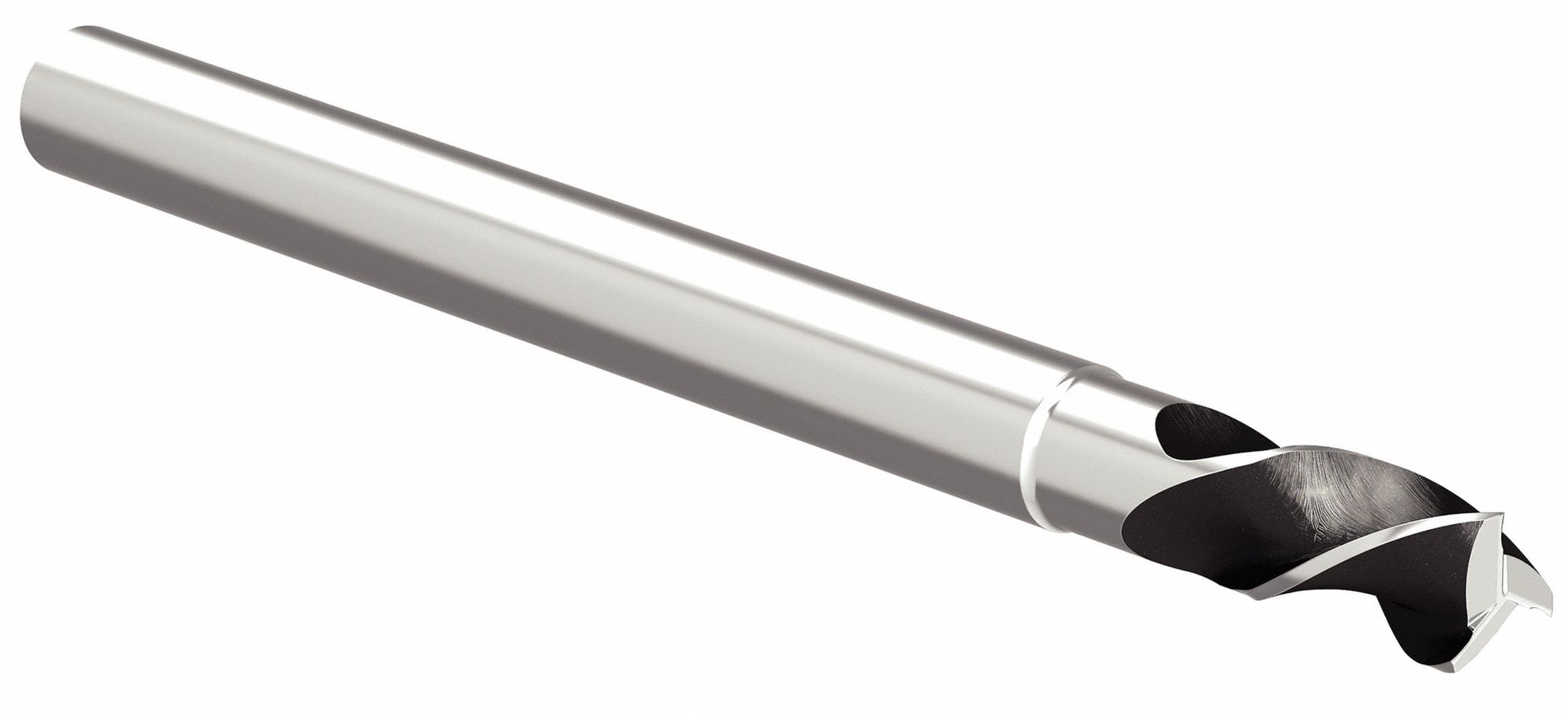 Square End Mill: Carbide, 3 Flute, 1" Mill Dia, 1-1/4" LOC, 5-1/2" OAL