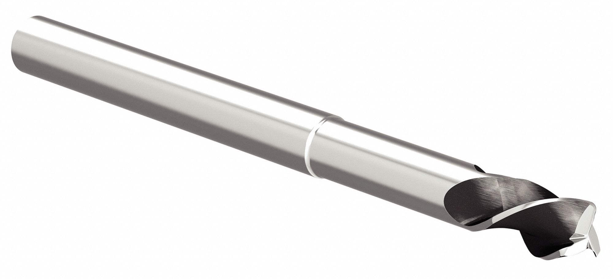 Corner Radius End Mill: Carbide, 3 Flute, 1" Mill Dia, 1-1/4" LOC, 0.03" Rad