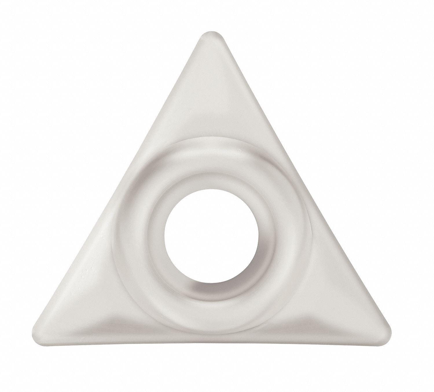 Triangle Turning Insert: 1/4 in Inscribed Circle, WU10HT, Neutral, AL Chip-Breaker, WU10HT