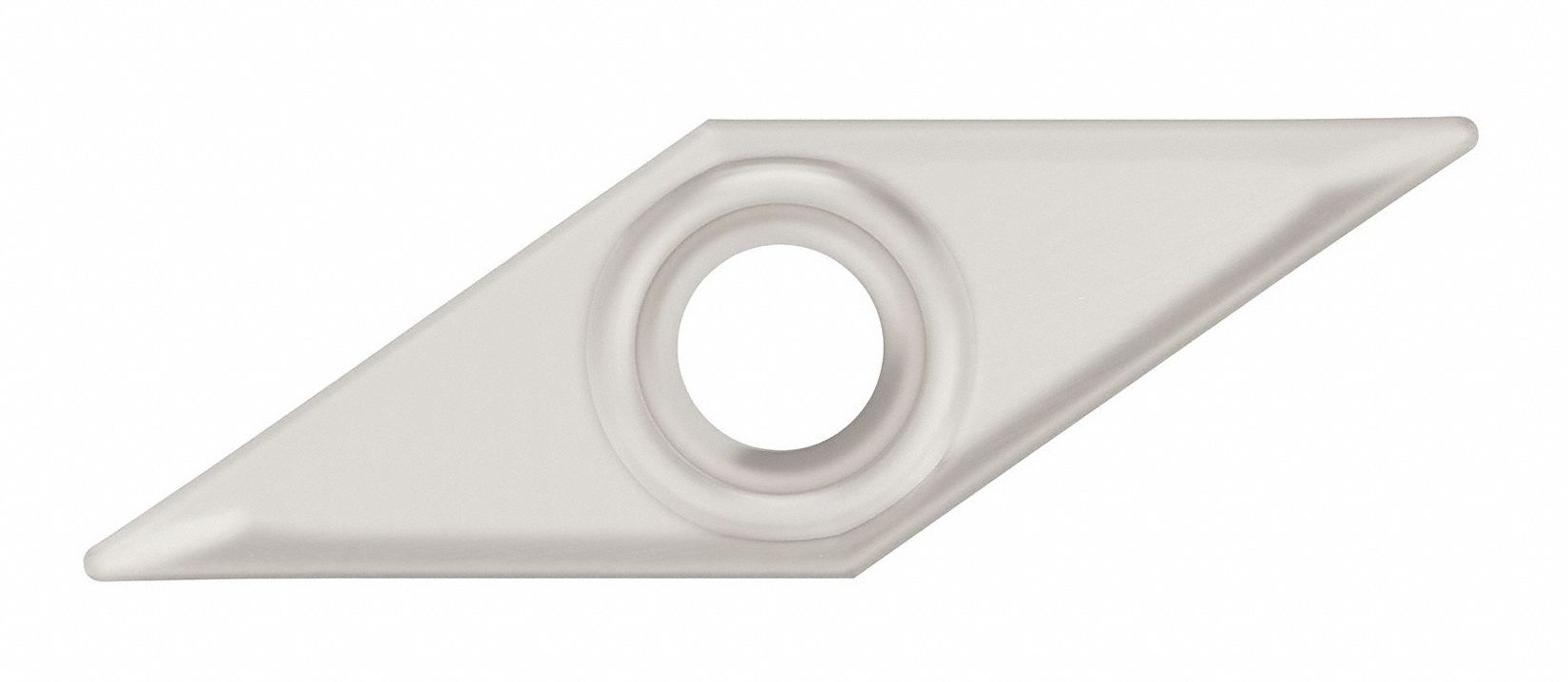 Diamond Turning Insert: VBGT Insert, WU10HT, Neutral, 3/16 in Thick, 1/32 in Corner Radius
