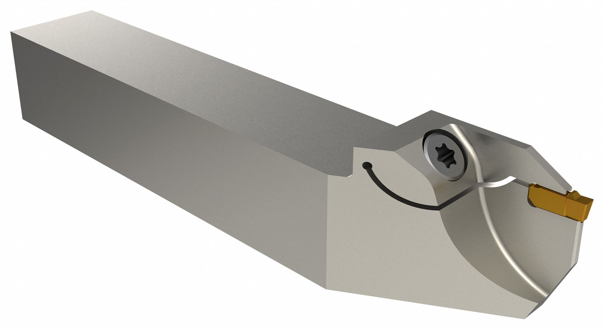 WIDIA, Right Hand, 19.05mm Shank Wd, Indexable Thread Turning Tool