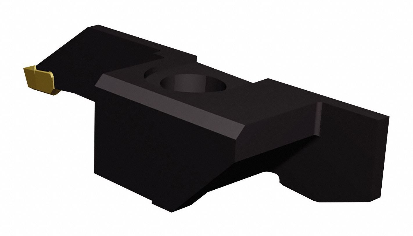 Indexable Parting and Cut-Off Blade: WGCMSUL-K Toolholder, Left Hand, 2.2350 in Overall Lg