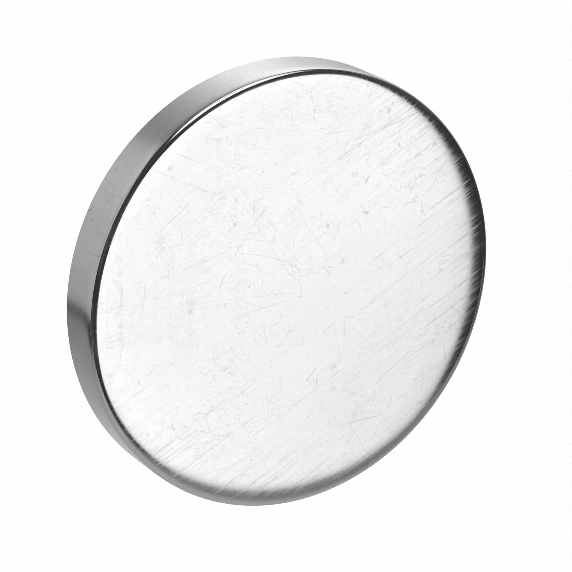 Stainless Steel Disc: 303, 5 in Outside Dia, ±0.078 in, 1 in Overall Lg, Hot Rolled, Annealed, Mill