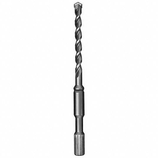 MILWAUKEE Spline Drill Bit, Spline, 1 1/2 in, Carbide, 16 in Overall Length 785Y0748204150