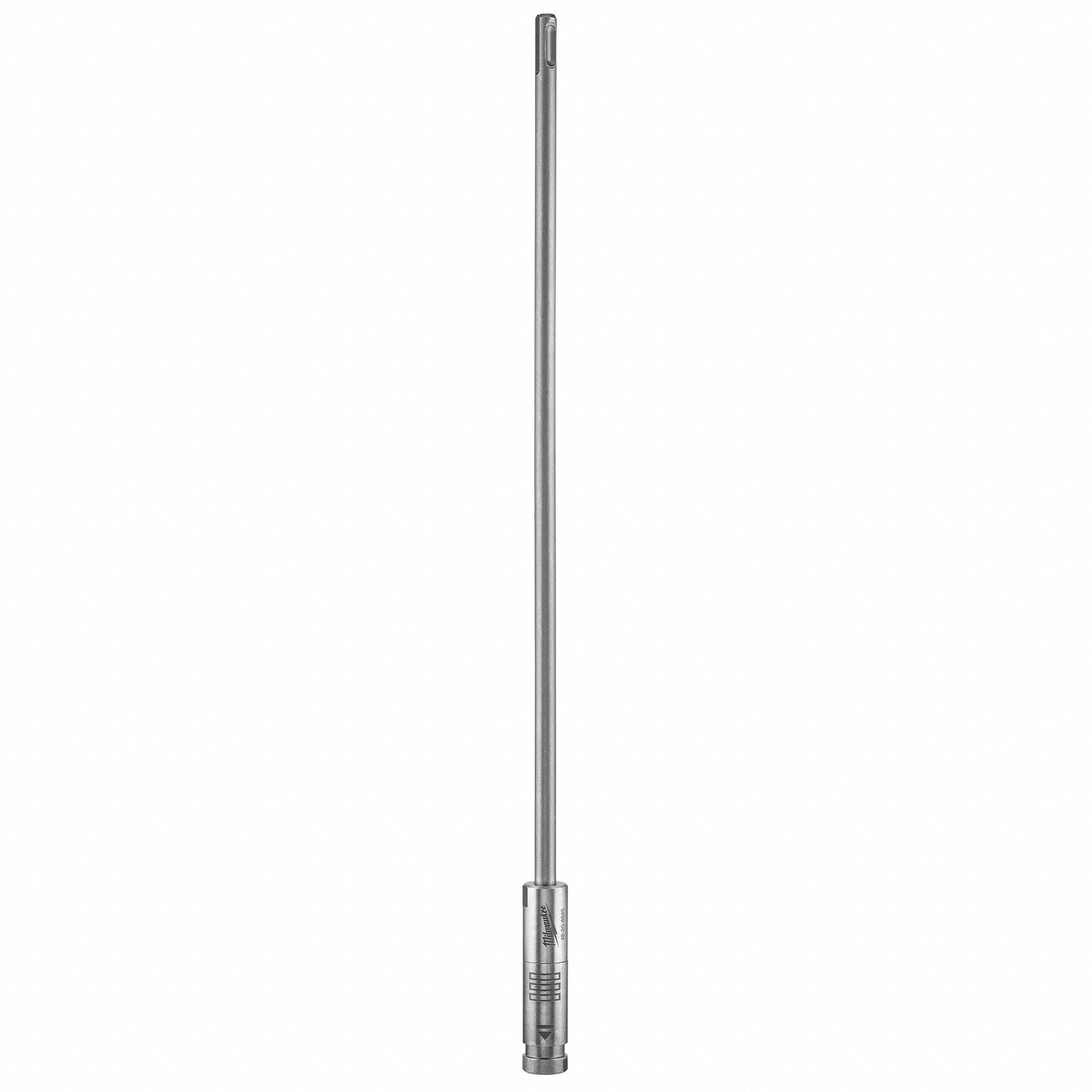 SDS Plus Extension: For 7/8 in Drill Dia, 13/32 in Extension Shank Dia, 18 in Overall Lg