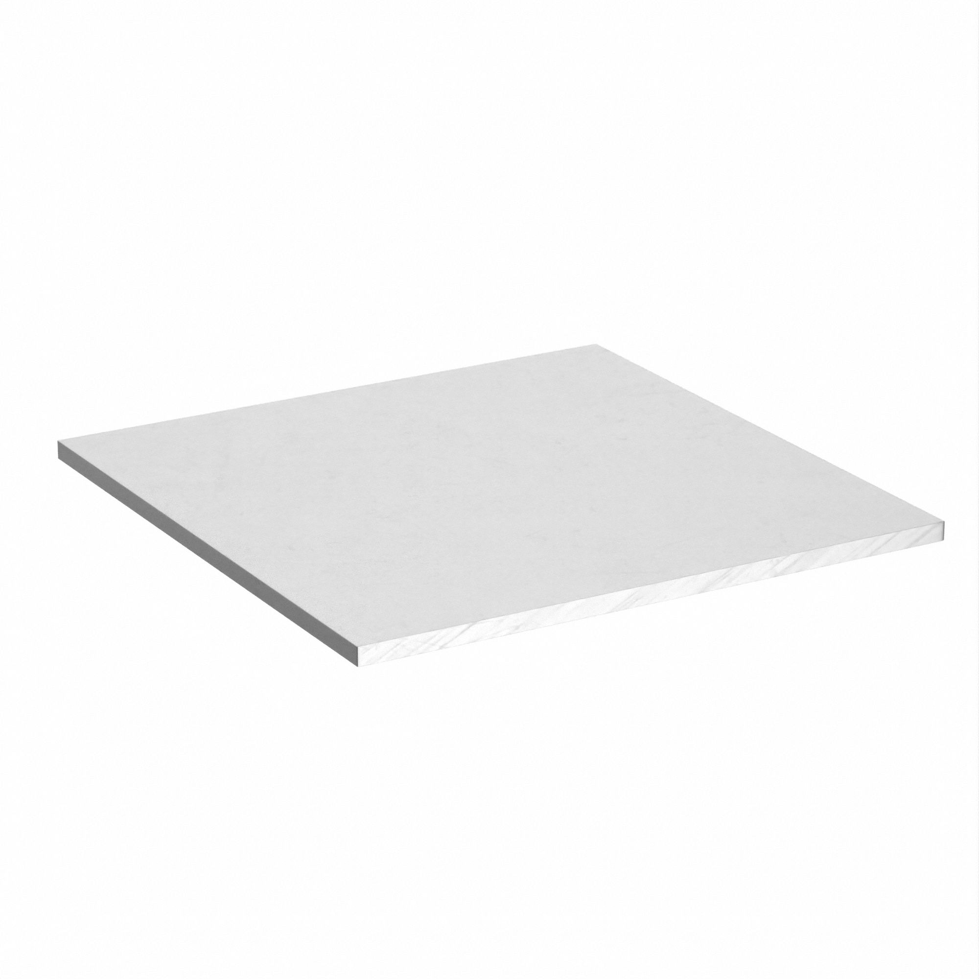 Aluminum Sheet: 5086, H32, 6 in L, 6 in W, 0.19 in T, Mill, 78 BHN Brinell Hardness, ±0.007 in