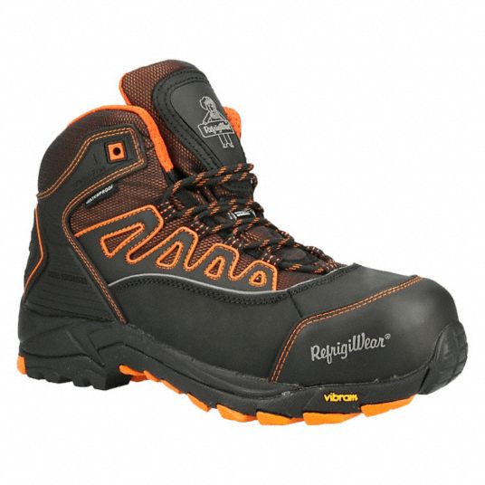 REFRIGIWEAR, 6 1/2, 1, Hiker Boot - 786EA9|1240CRBLK065 - Grainger