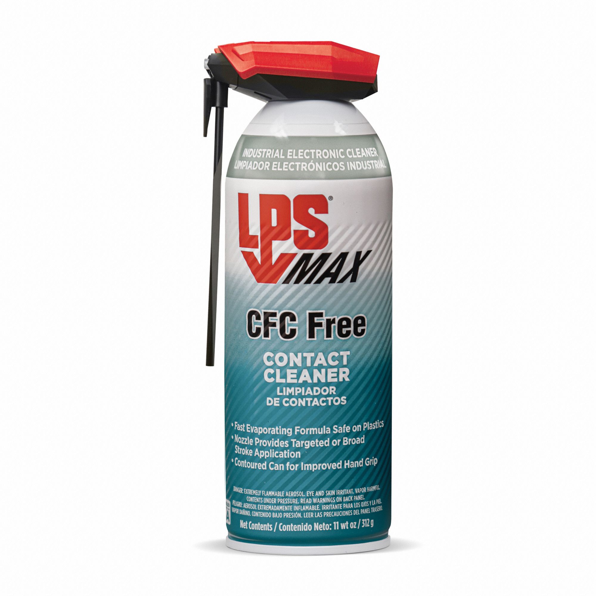 LPS, Aerosol Spray Can, 11 oz, Contact Cleaner 786EH893116 Grainger