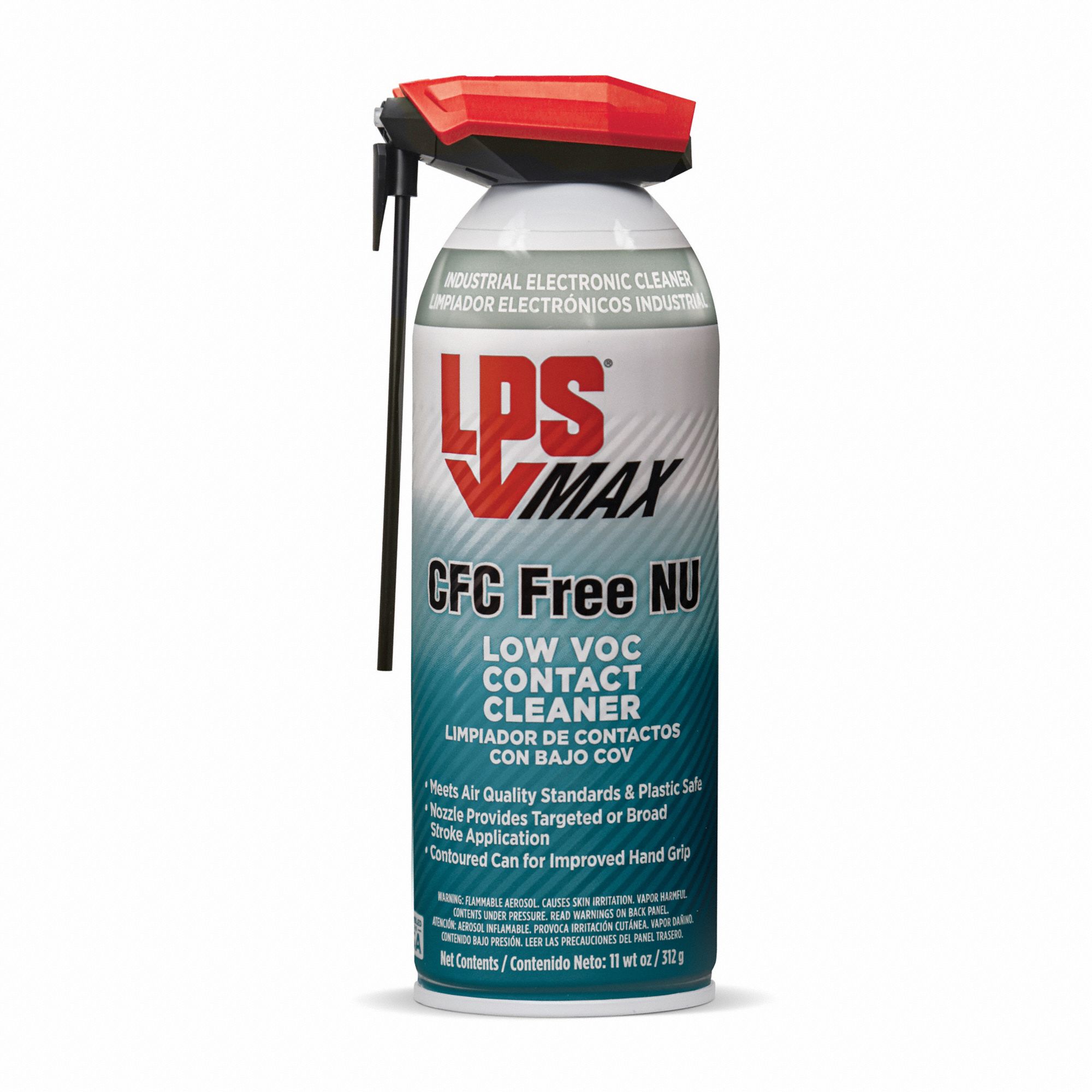 LPS, Aerosol Spray Can, 11 oz, Contact Cleaner 786EJ095416 Grainger