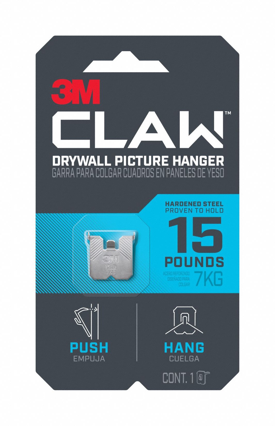 Picture Hanger, Silver,