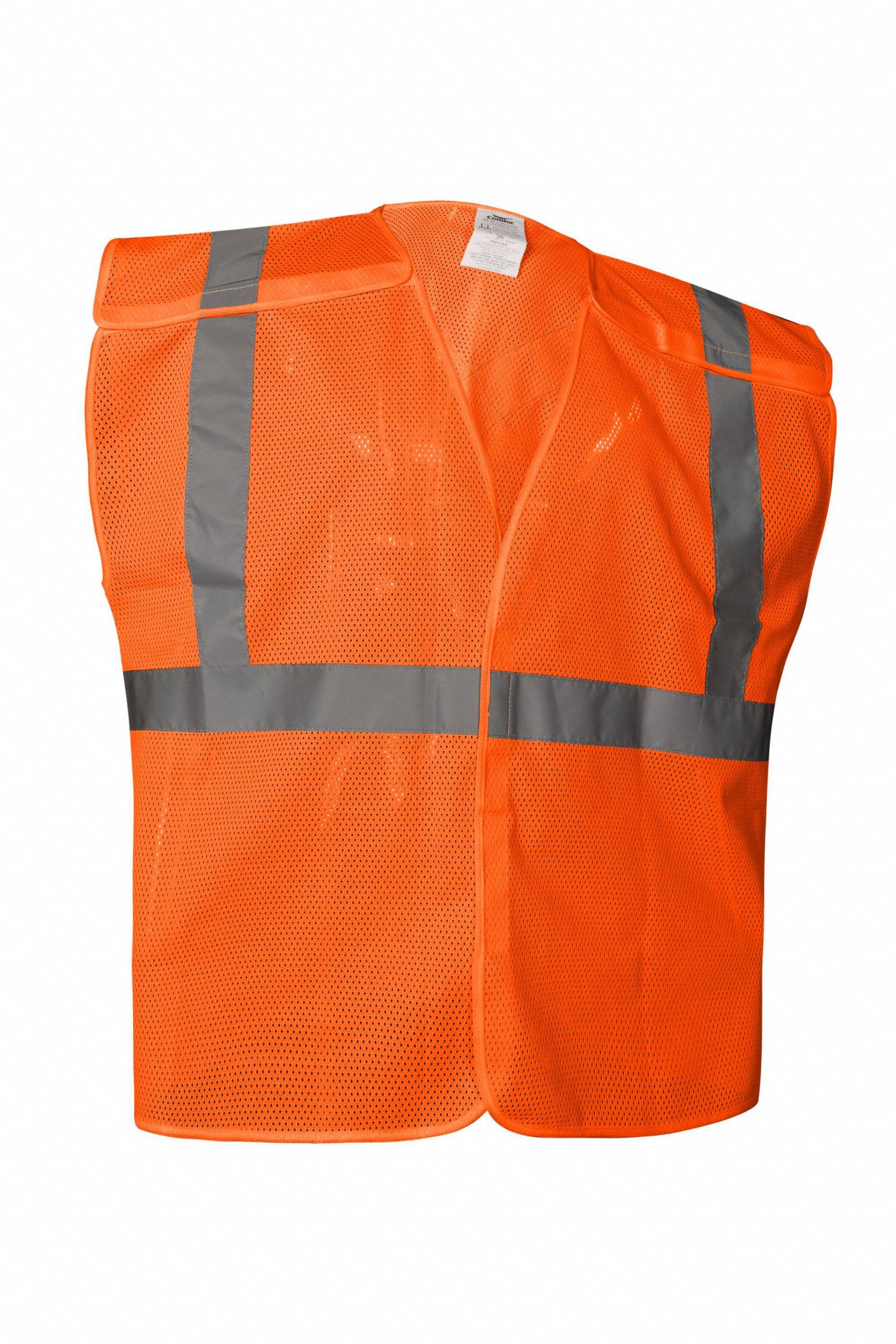 Condor ansi class 2 x high visibility vest 786fd2 786fd2 grainger