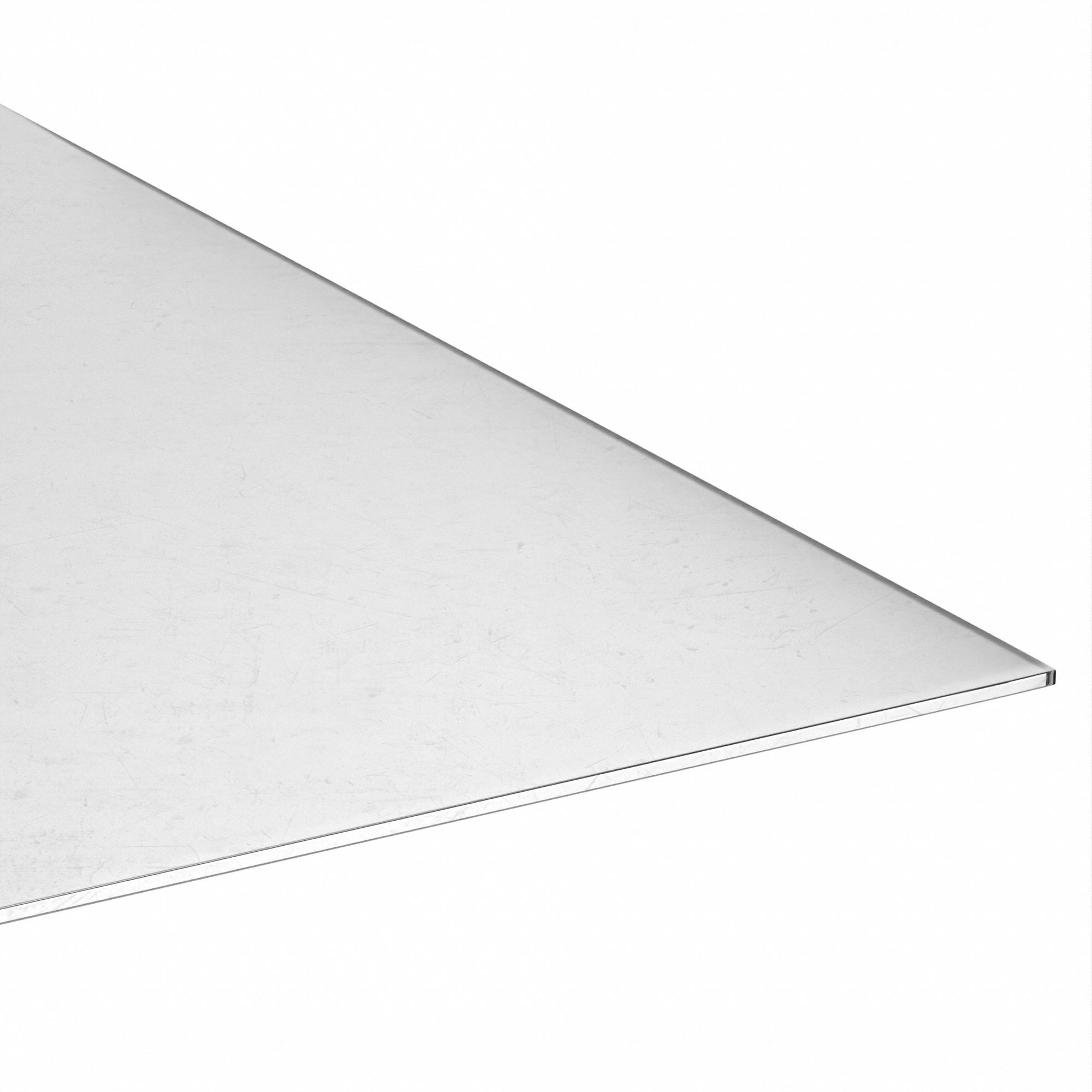 Stainless Steel Plate: 440C, 0.25 in Thick, 8 in x 24 in Nominal Size (WxL), Tempered, Mill