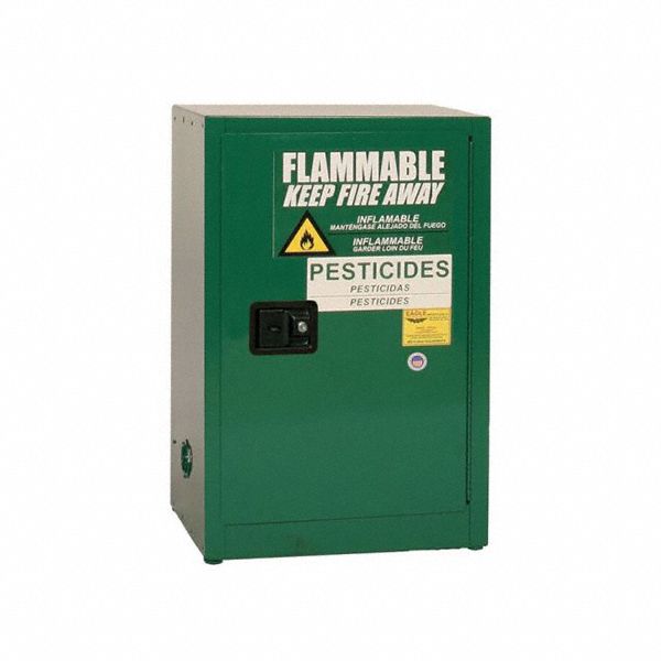20 gal, 23 1/4 in x 18 in x 35 in, Hazardous Material