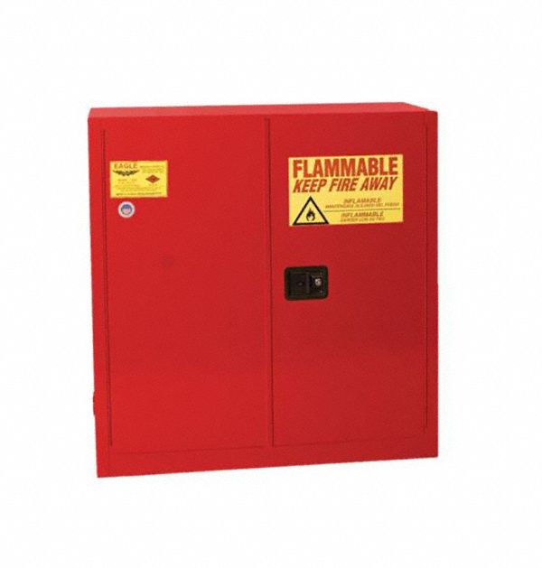 Paints and Inks Cabinet 40 gal Red