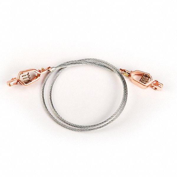 Antistatic Wire: Safety Storage Cabinet, 1/2 in x 1/2 in x 3 in, Wire, Gray