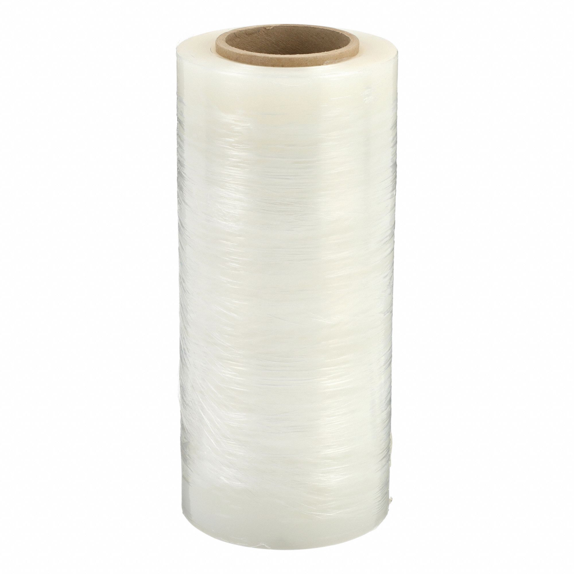 Stretch Wrap: 60 ga Gauge, 12 in Overall Wd, 2, 000 ft Overall Lg, Clear, LLDPE, Light Duty, 1