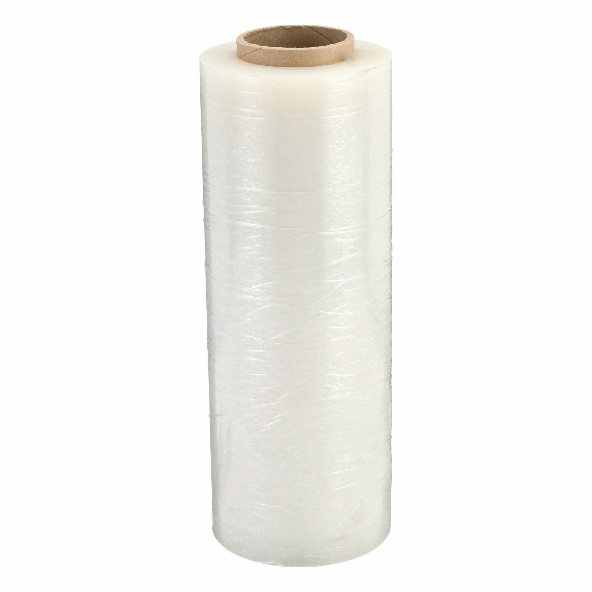 Stretch Wrap: 120 ga Gauge, 15 in Overall Wd, 1, 000 ft Overall Lg, Clear, LLDPE, Heavy Duty, 1
