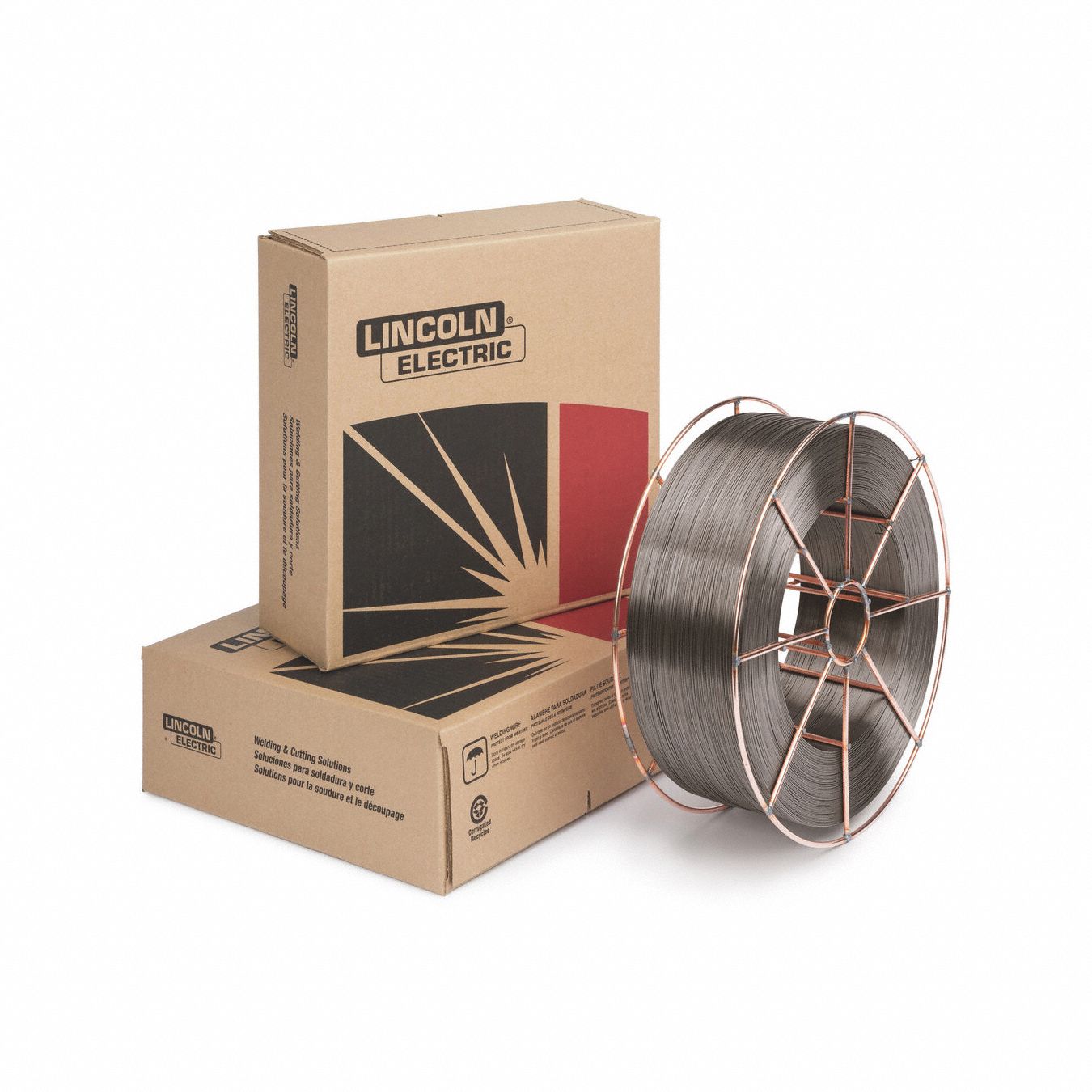 Metal-Cored Welding Wire: Carbon Steel, E70C-6M H4, 0.045 in, 33 lb