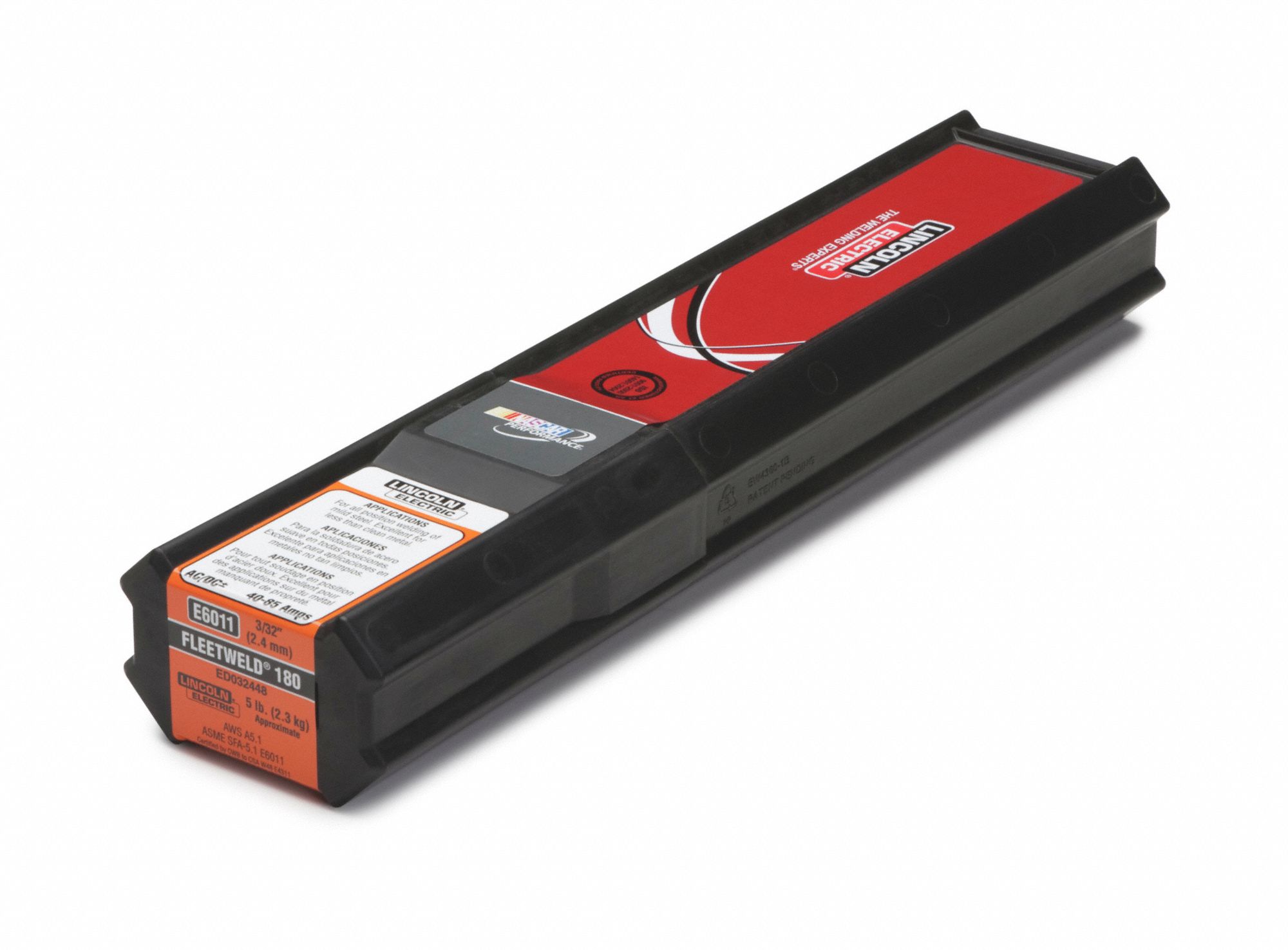 LINCOLN ELECTRIC, Carbon Steel, E6011, Stick Electrodes 786WX7