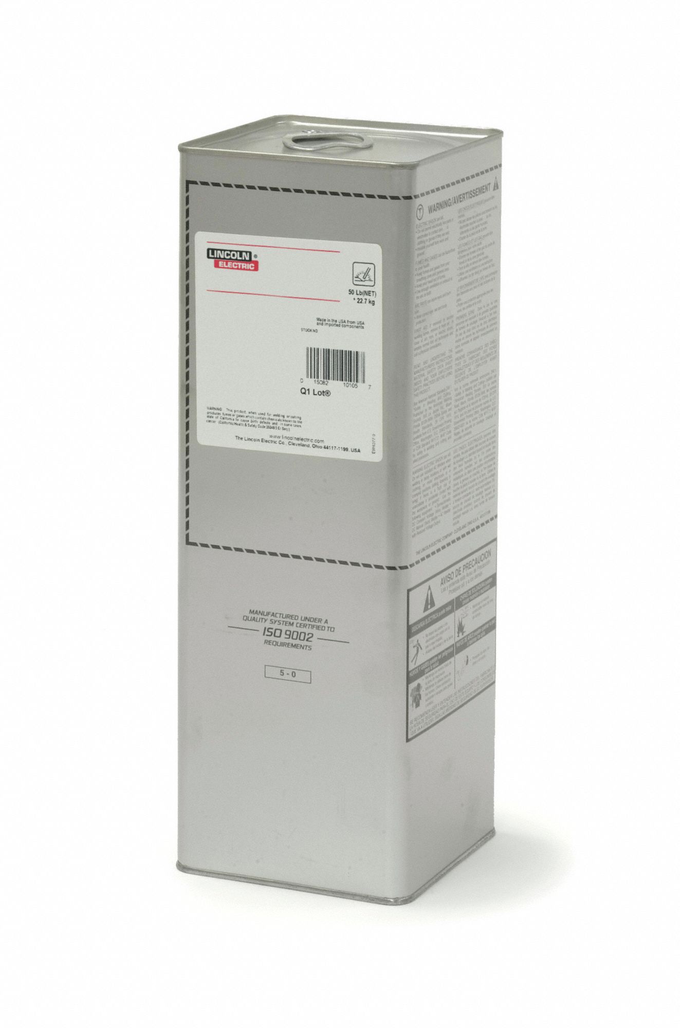 LINCOLN ELECTRIC Stick Electrodes: Carbon Steel, E7018 H4R, 3/32 in x 14 in, 50 lb