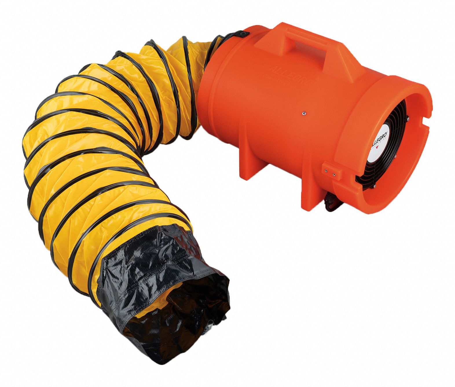 ALLEGRO Blower with 25 Foot Ducting 17.5 in Lg, Vinyl and Polyester