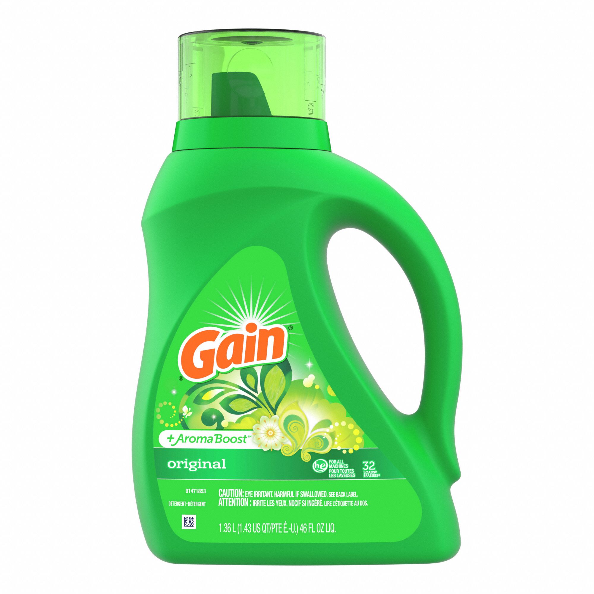 GAIN, High Efficiency (HE), Jug, Laundry Detergent 786ZJ955861