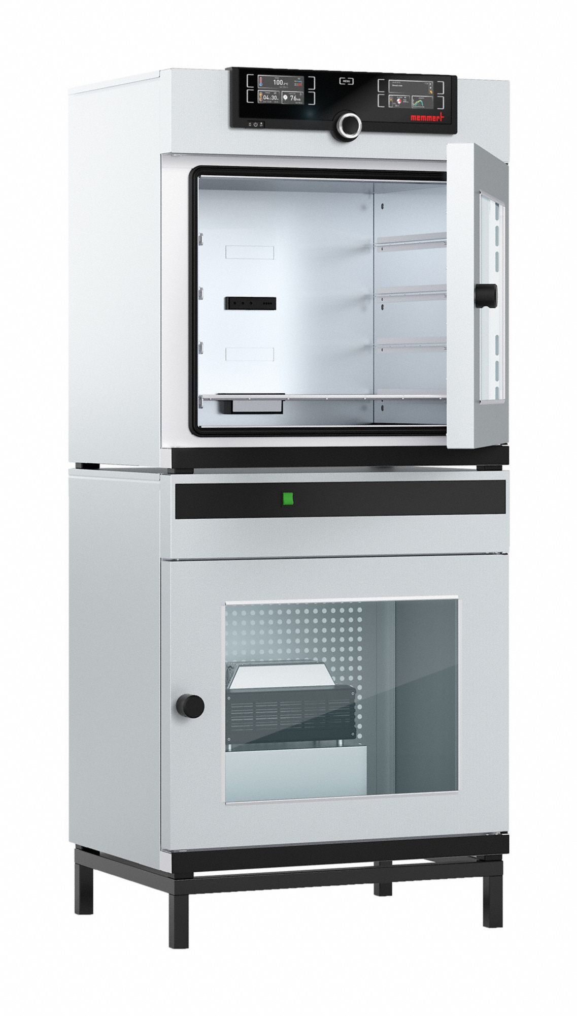 Vacuum Oven: Vacuum, 3.56 cu ft Capacity, 200°C Max Temp, 2, 420 W Watt, Dual Screen Control