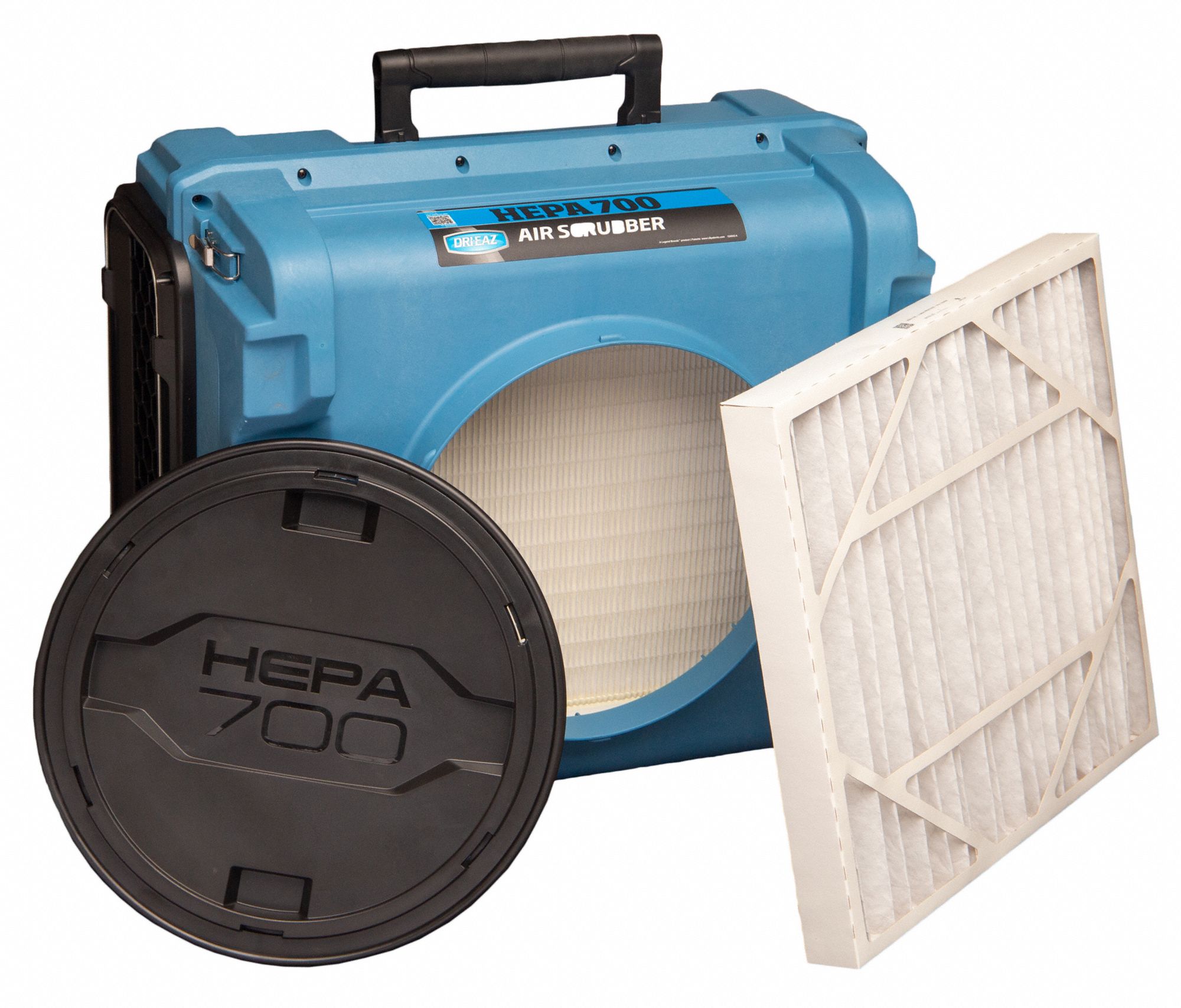 Portable Air Cleaner: Activated Carbon Adsorption/Particulate Filtration