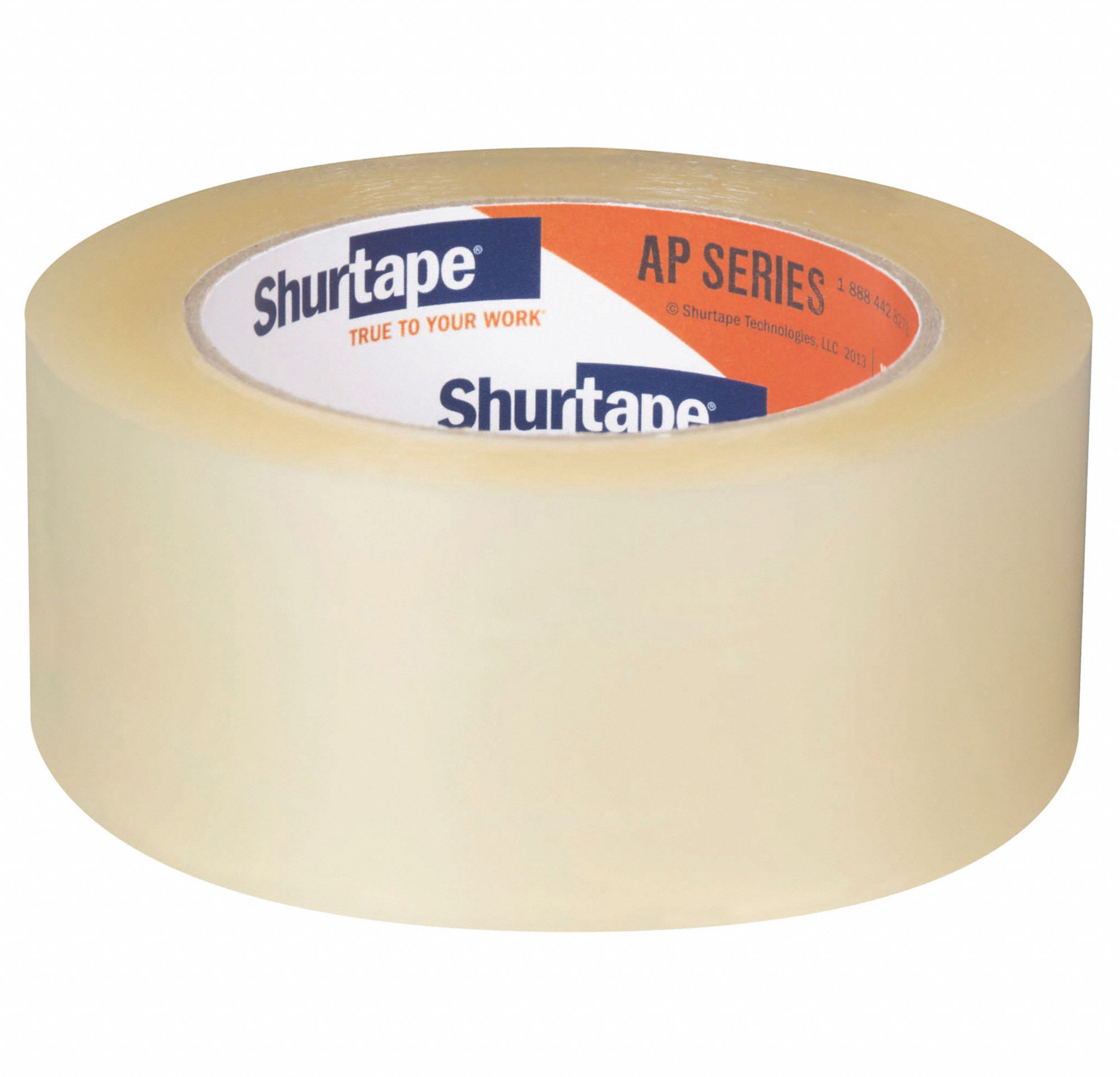 SHURTAPE 231044 Carton Sealing Tape,Clear,1.8 mil Thick